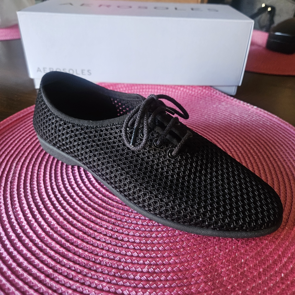 Aerosoles Women's Black Mesh Shoes